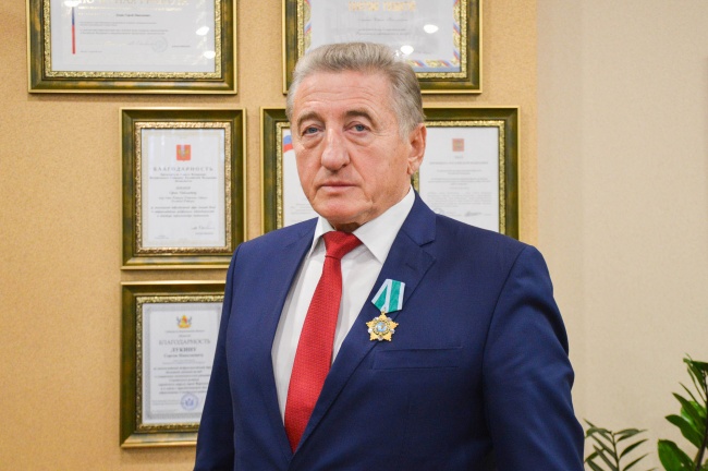 Воронежскому сенатору Сергею Лукину вручили Орден Дружбы Воронежскому сенатору Сергею Лукину вручили Орден Дружбы