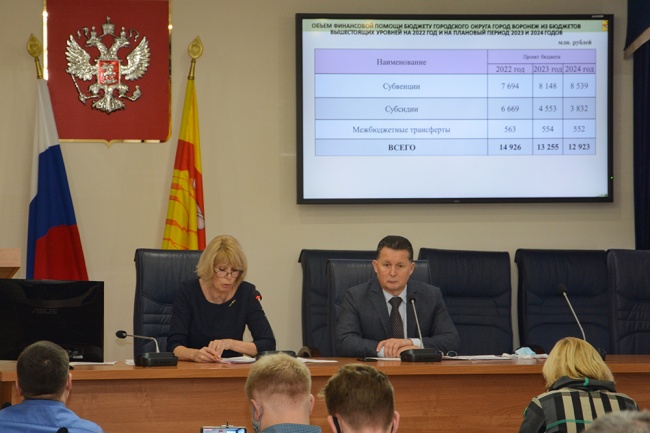 В Воронеже обсудили проект бюджета до 2024 года В Воронеже обсудили проект бюджета до 2024 года
